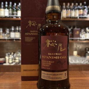 【東京都内限定発送】シングルモルトジャパニーズウイスキー桜尾 SPANISH OAK STILLMAN’S SELECTION　50％