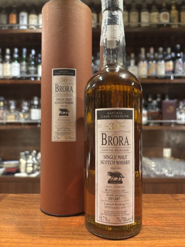 ブローラ30年 5th 2007年bottling　55.7%　BRORA