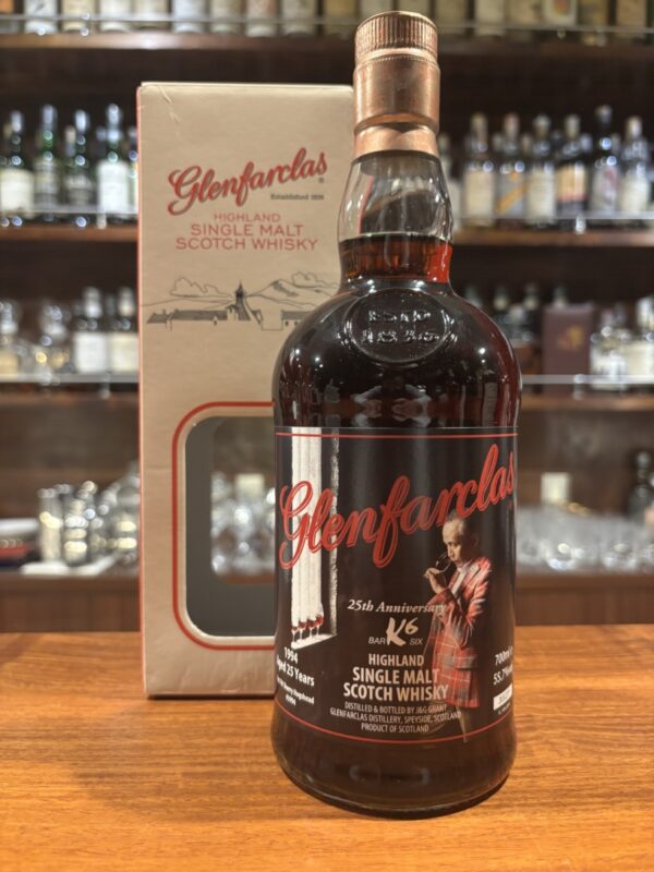 グレンファークラス 1994 25年 for bar K6 25th anniversary カスクストレングス 55.7%　glenfarclas