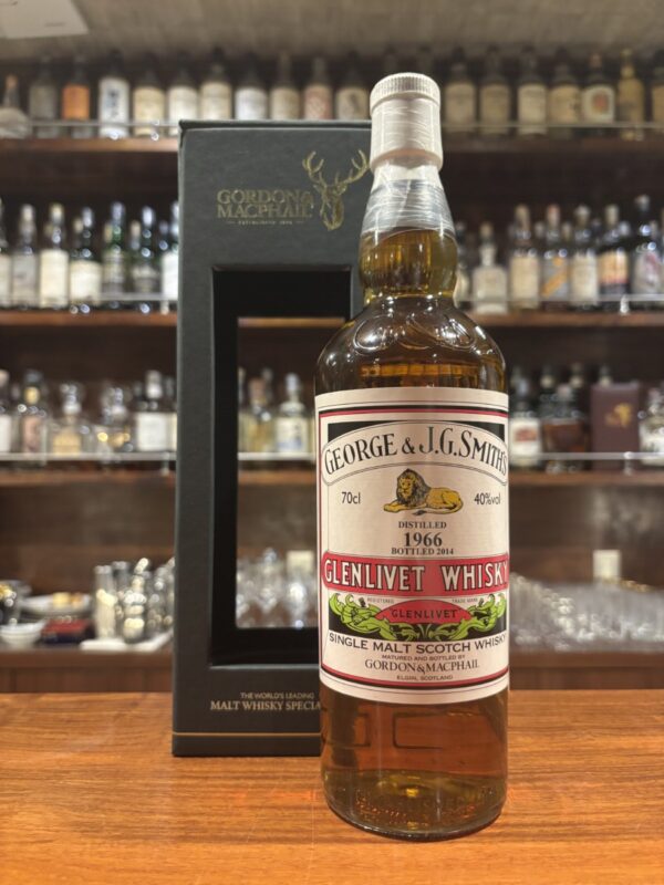 グレンリベット1966‐2014　スミス　 ゴードン＆マクファイル 　40％　glenlivet
