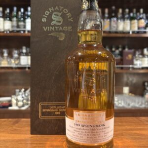 スプリングバンク1969 34年 シグナトリーレアリザーブ カスクNO.262 54.7% springbank
