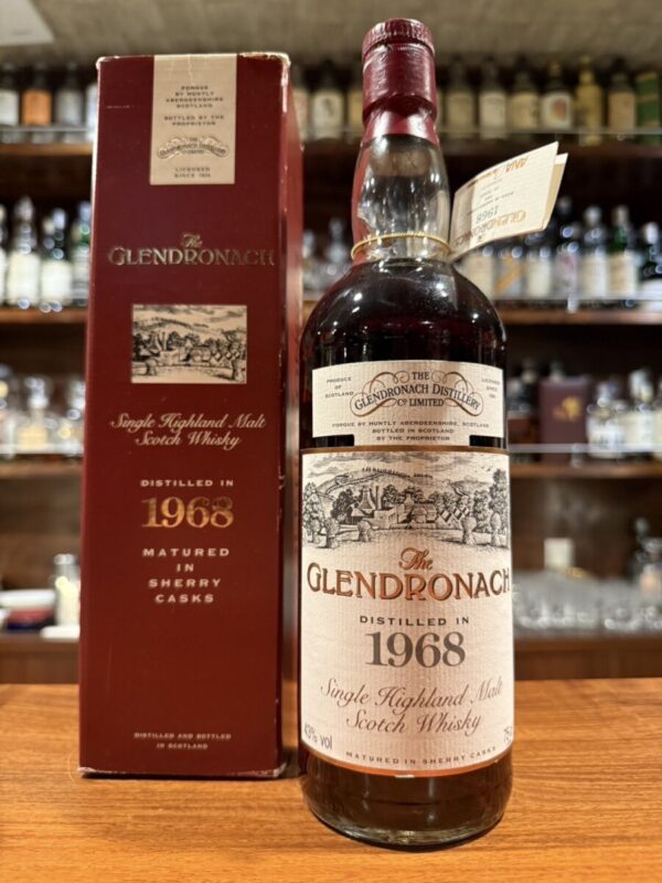 グレンドロナック1968　25年　ANA向け　カスクNO.10　43％　glendronach