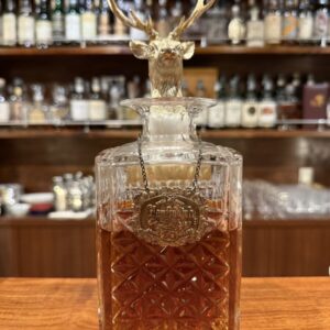 グレンフィディック 30年 シルバースタッグヘッドデキャンタ エジンバラクリスタル 43% glenfiddich