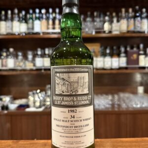 ミルトンダフ 1982 34年 48.9% ホグスヘッド / BBR 復刻ラベル miltonduff