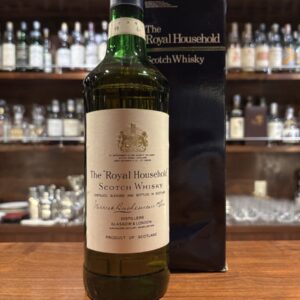 【ボトル売り 箱付き】ザ・ロイヤルハウスホールド 特級従価 1970年代後半~1980年代前半頃の流通 The Royal household ※オールドのため箱に多少の破れあり。中身に問題はございません