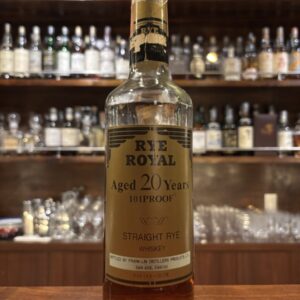 RYE ROYAL　ライ ロイヤル20年　101プルーフ　50.5％