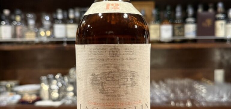 ラガヴーリン12年　ホワイトラベル　for japan　1970年代流通  760ml  43%
