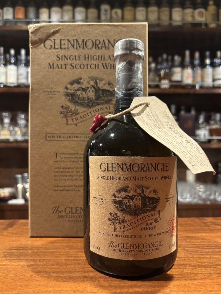 【ボトル売り・新品未開封】GLEN MORANGIE グレンモーレンジ トラディショナル100proof リッター瓶 57.2%
