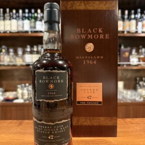 【ボトル売り・新品未開封】BOWMORE ブラックボウモア4th 42年 1964‐2007 40.5%