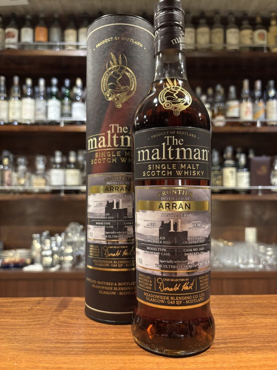 Arran アラン 2014 11年 モルトマン「フロンティア」FOR THE ULTIMATE SPIRITS 56.1%
