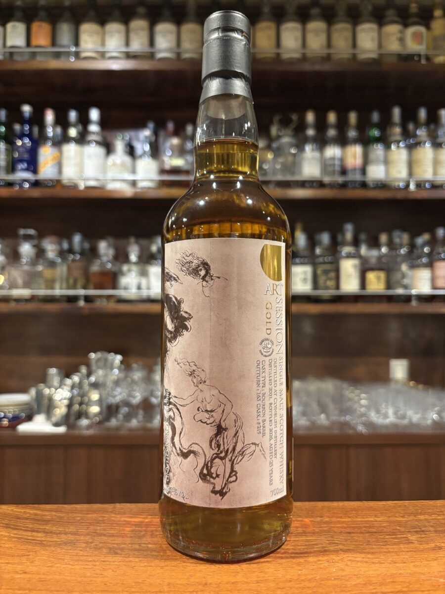 Clynelish クライヌリッシュ 2001 25年 ART SESSION GOLD「RUDDER10周年記念ボトル」48.7%